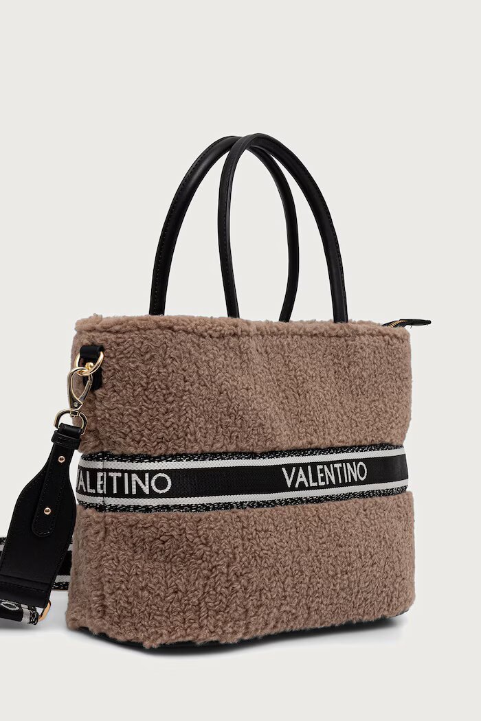 Valentino Bags чанта tote дамска JANE кафява VBSAC001