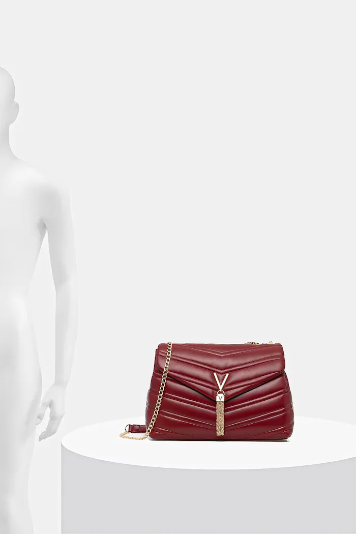 Valentino Bags Чанта в бордо VBS8DN09
