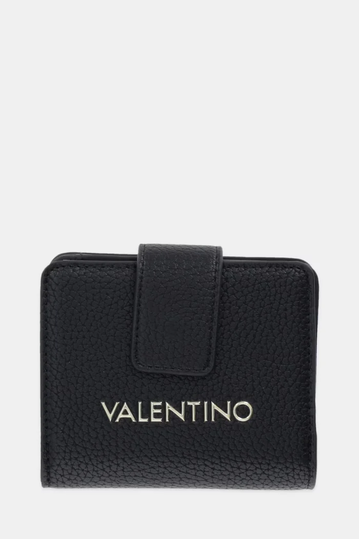 Valentino Bags портфейл дамски от имитация на кожа ALEXIA черен VPS5A8215