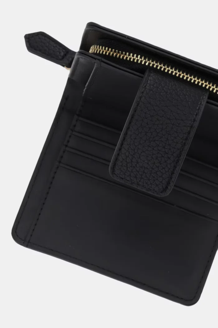 Valentino Bags портфейл дамски от имитация на кожа ALEXIA черен VPS5A8215