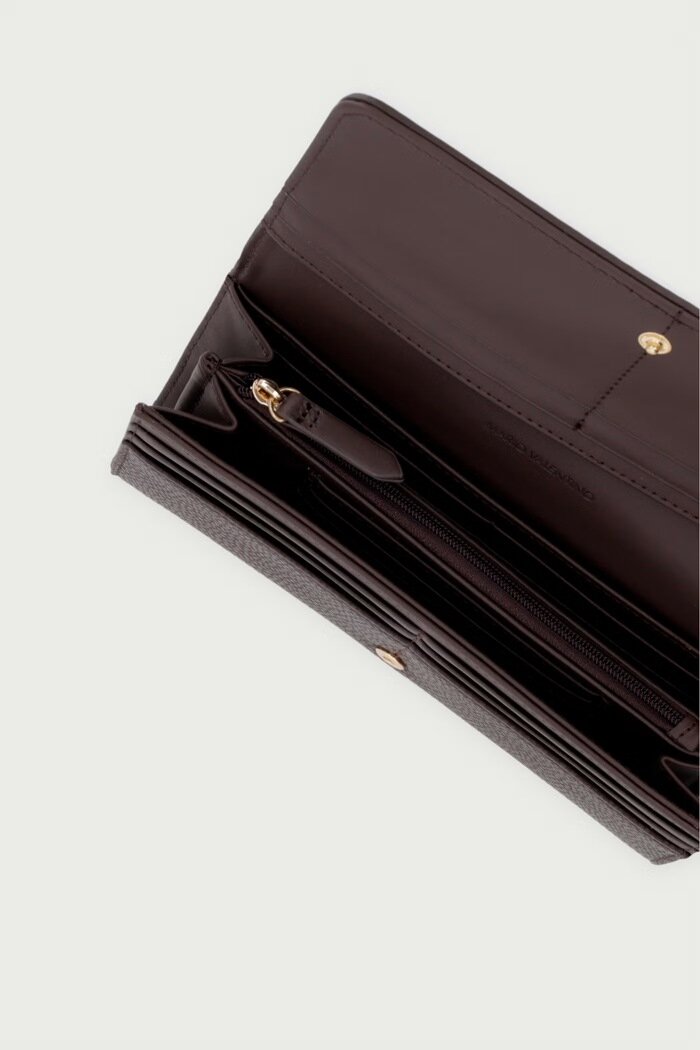 Valentino Bags портфейл дамски от имитация на кожа BRIXTON зелен VPS7LX113