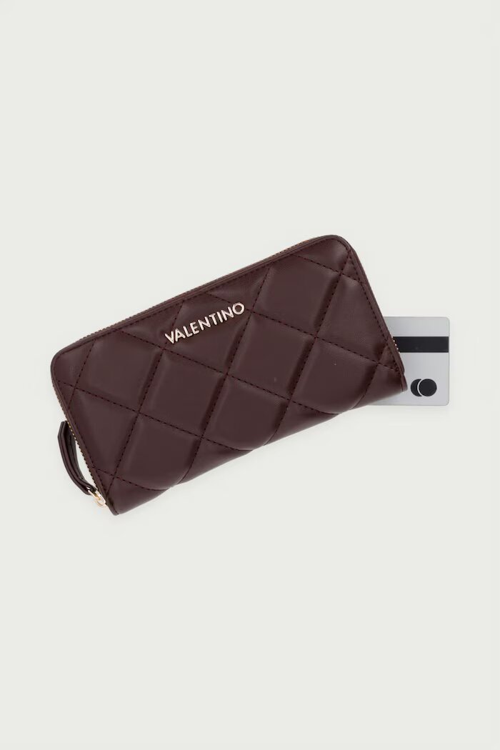 Valentino Bags портфейл дамски от имитация на кожа зелен VPS3KK155R