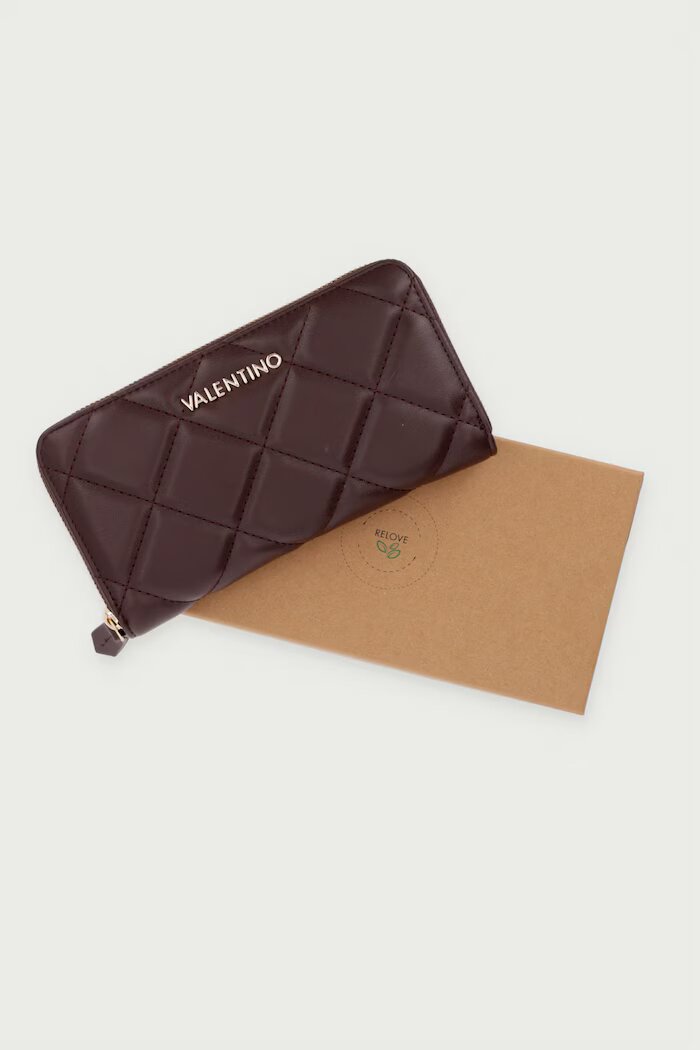 Valentino Bags портфейл дамски от имитация на кожа зелен VPS3KK155R