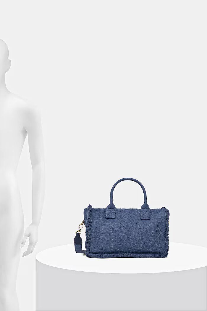 Valentino Bags шопинг чанта дамска SHYLA синя VBS8Y905