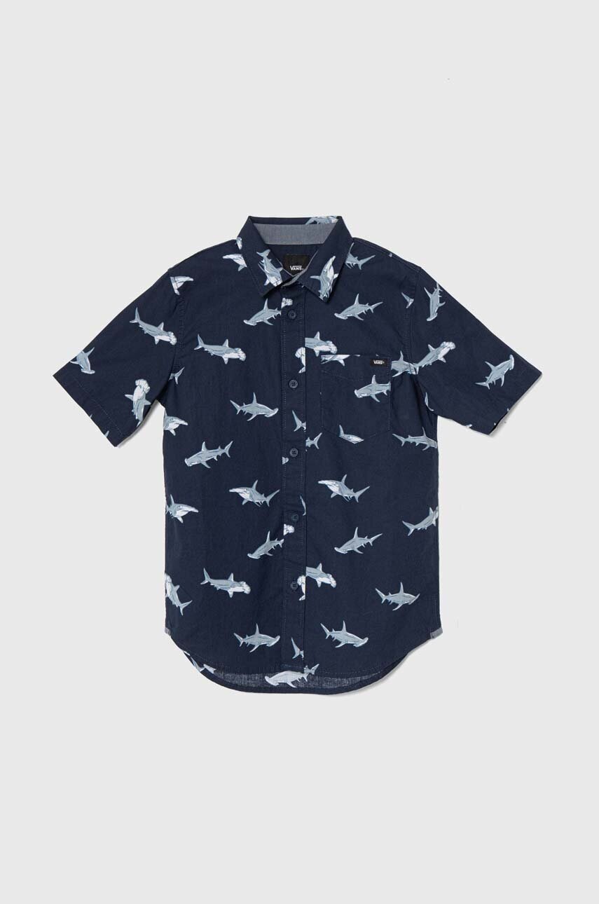 Vans Детска памучна риза SHARK SS