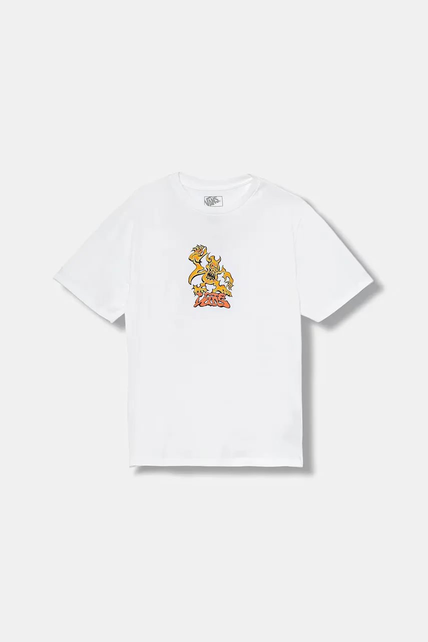 Vans Детска памучна тениска Goblin Step SS