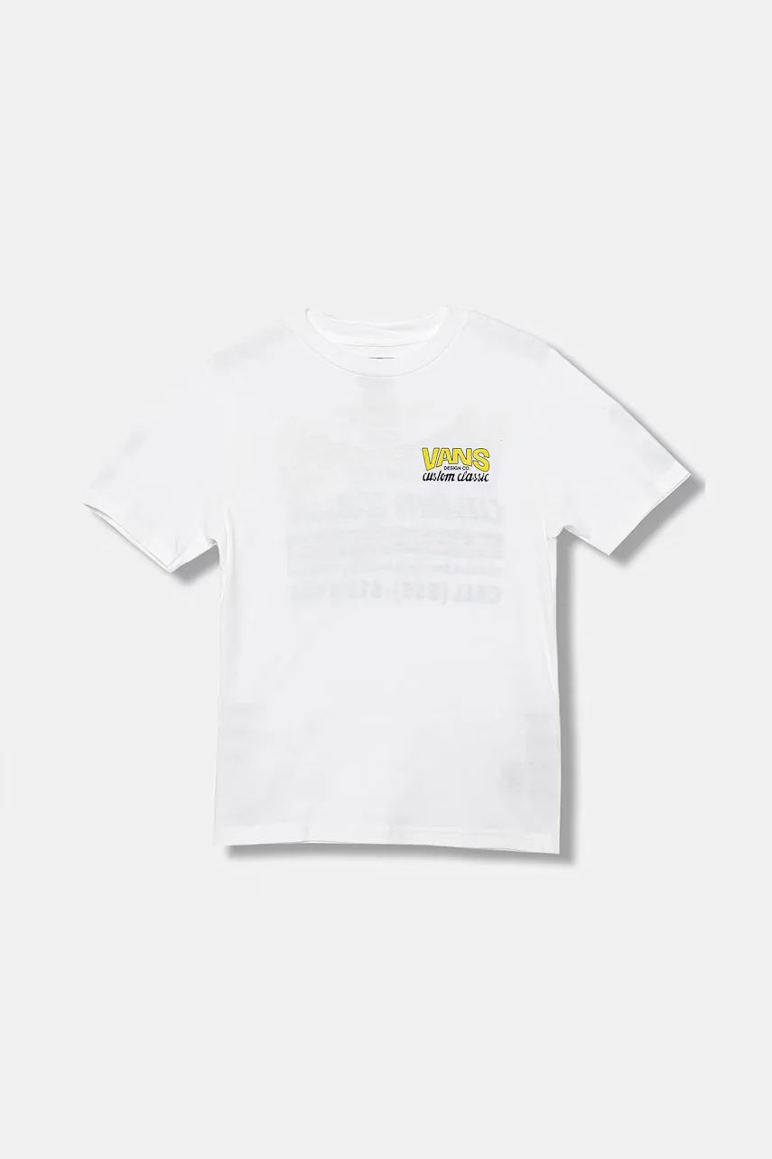 Vans Детска памучна тениска Shop Front SS