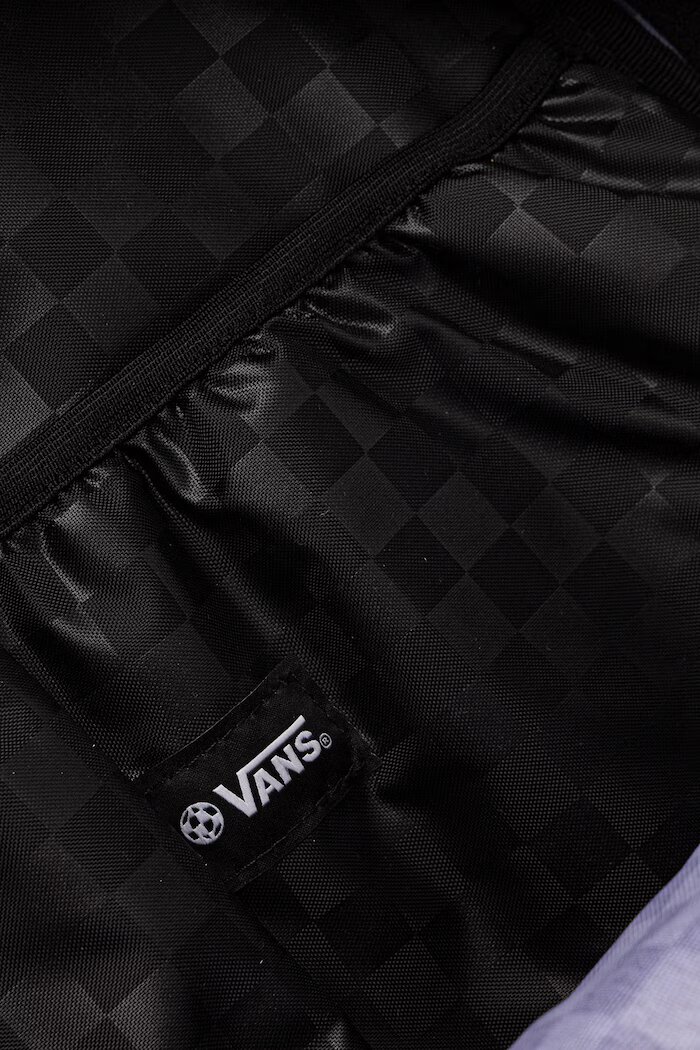 Vans Детска раница Old Skool Grom Check Backpack в черно голям размер с десен VN000J3KBA51