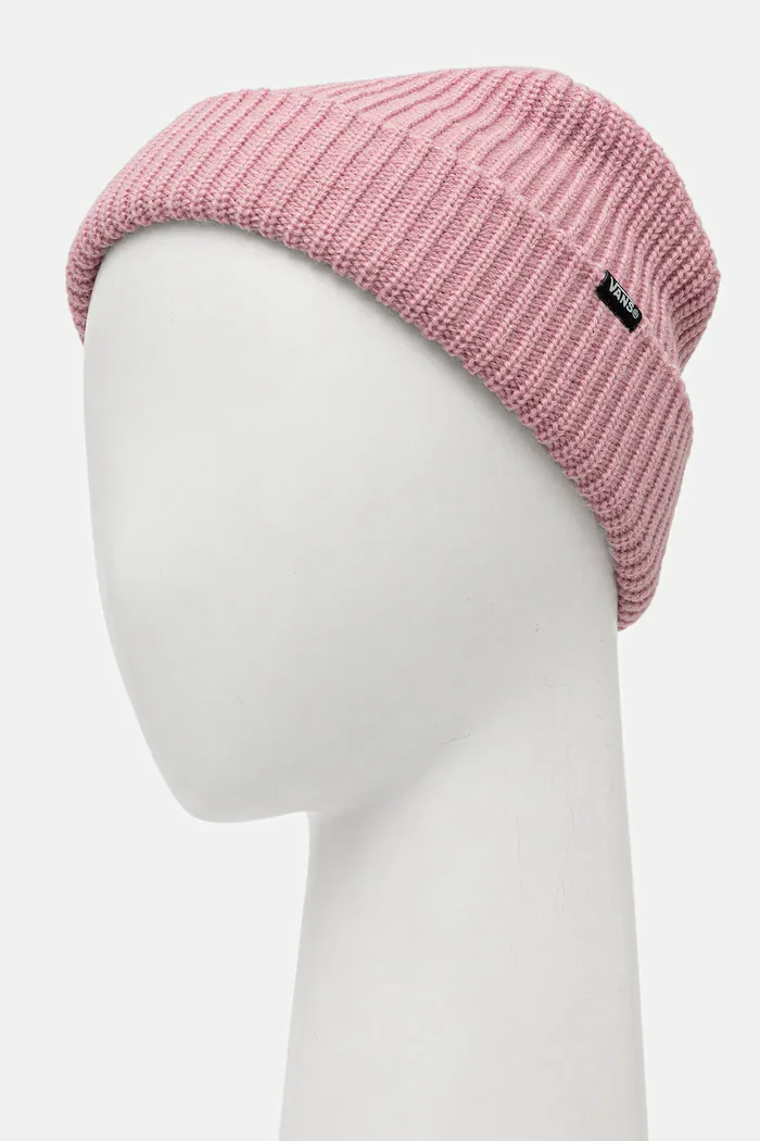 Vans Детска шапка Core Basic Cuff Beanie в розово VN000Q1GEN71