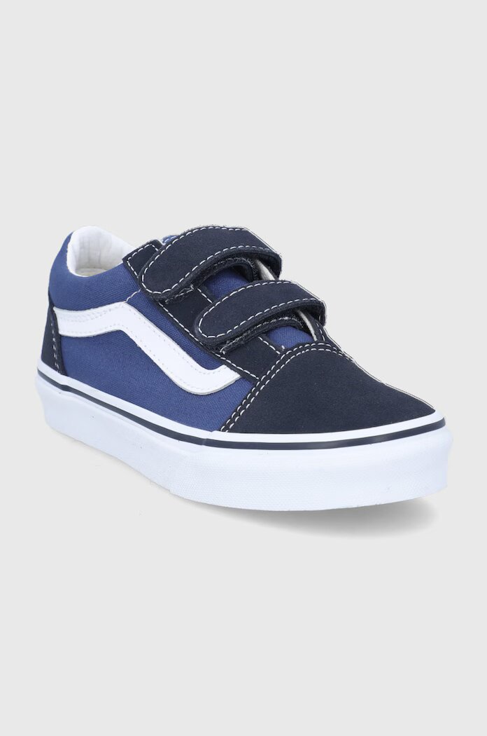 Vans Детски ниски кецове в тъмносиньо