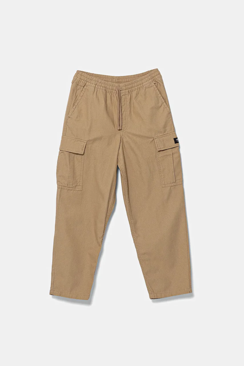 Vans Детски памучен панталон Range Cargo Baggy Tapered Pant