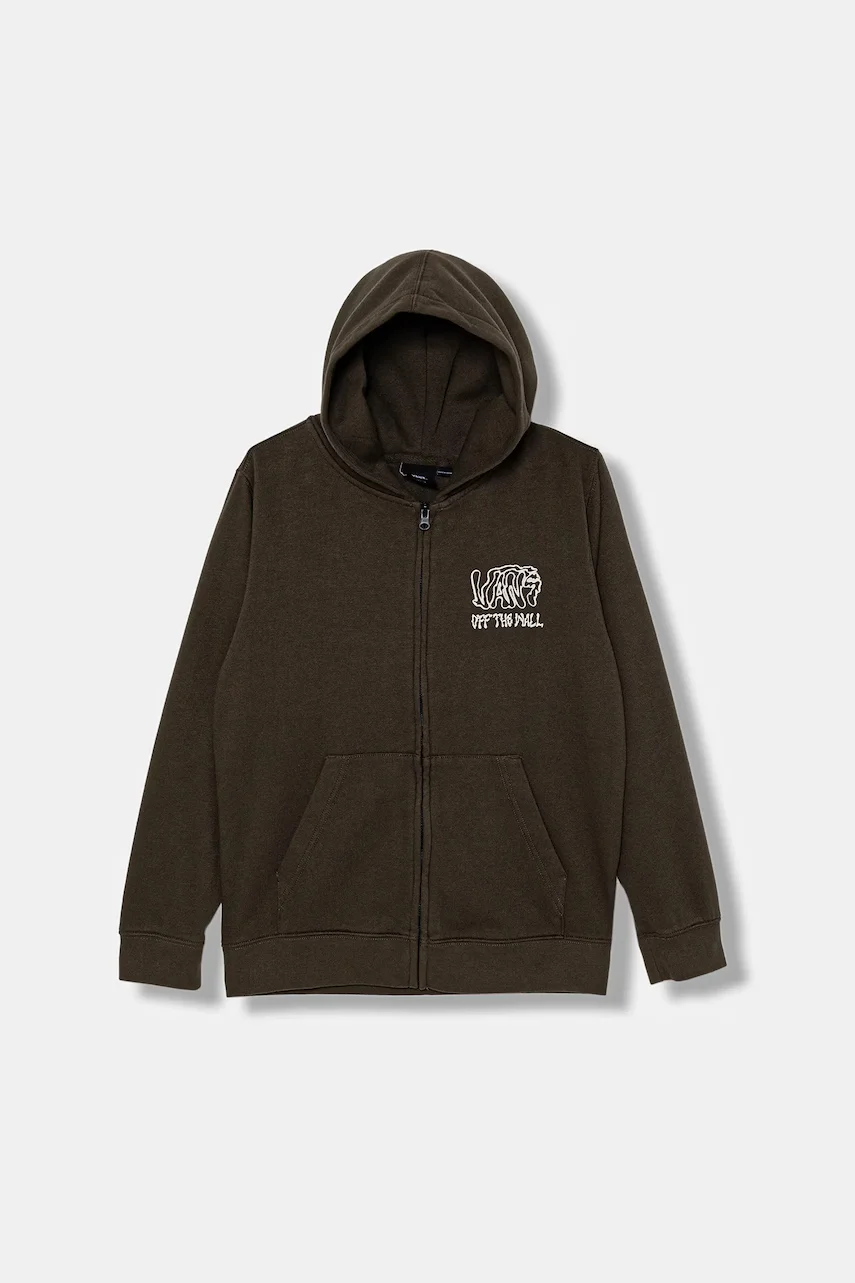 Vans Детски суичър Rippled Full Zip