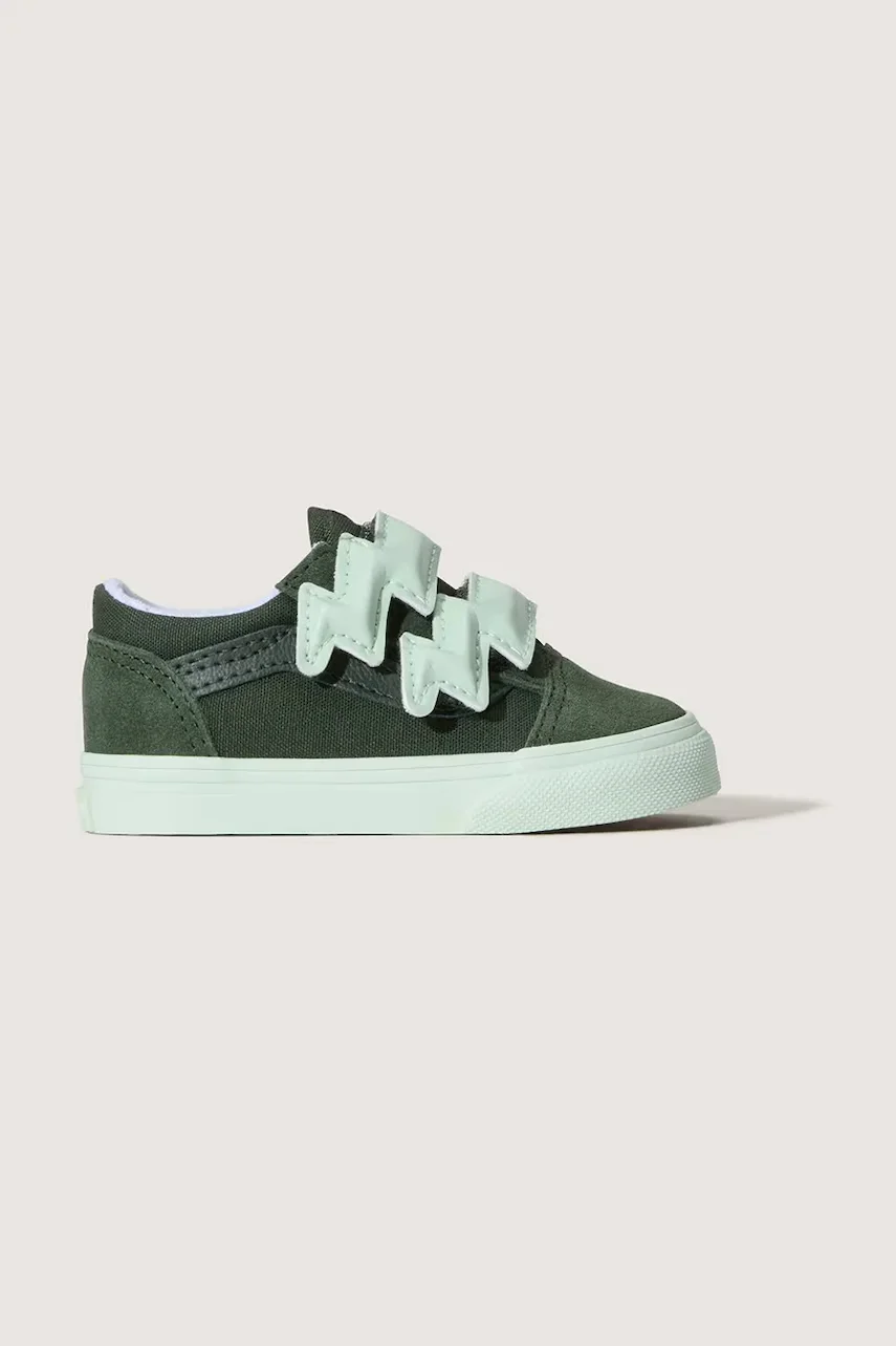 Vans Детски велурени кецове Old Skool V Bolt Strap