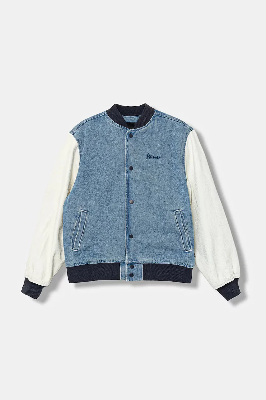 Vans Детско яке бомбър Denim Baseball Jacket