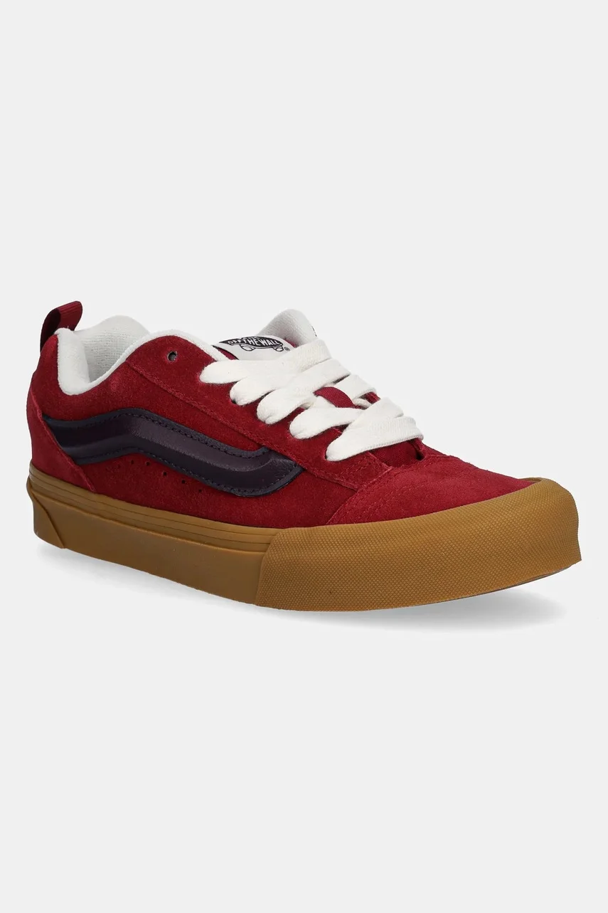 Vans Кожени кецове Knu Skool