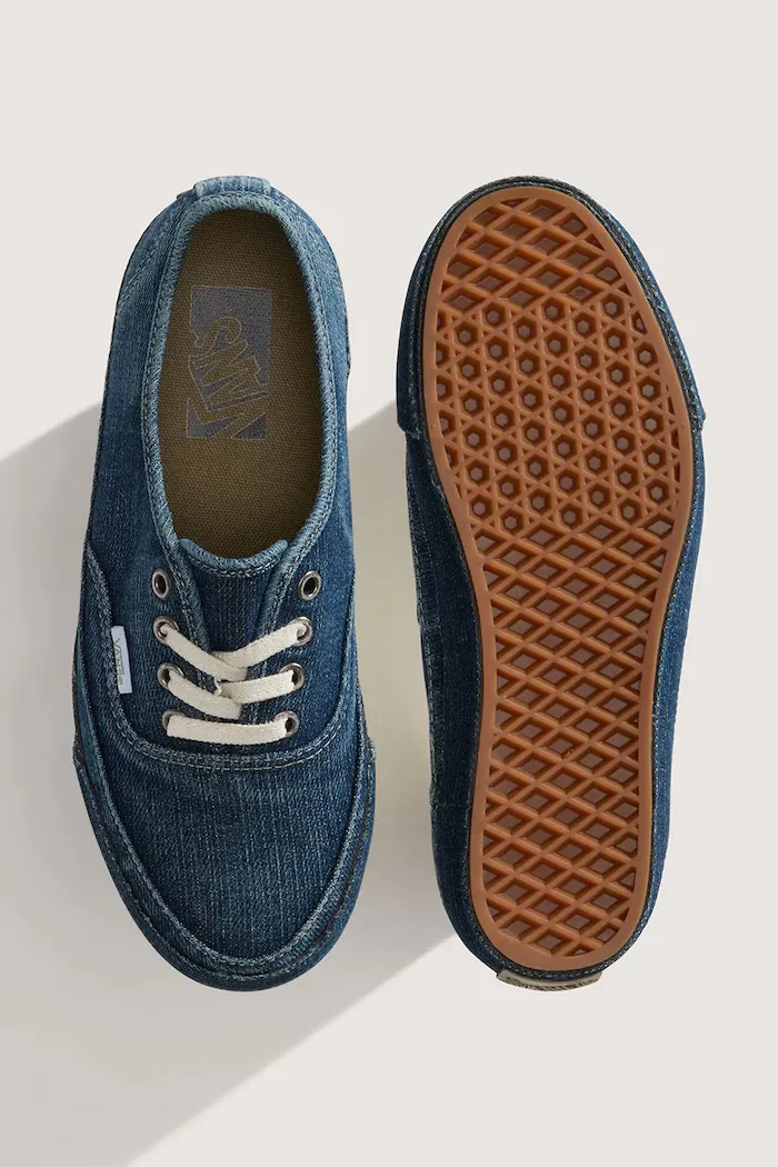 Vans LX Authentic 44 ниски кецове дамски сини ниски VN000DB8IND1