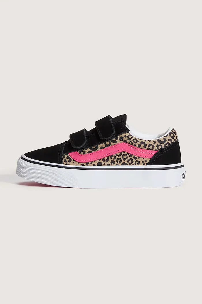 Vans Old Skool V ниски кецове за деца кафяви VN000CYAH851