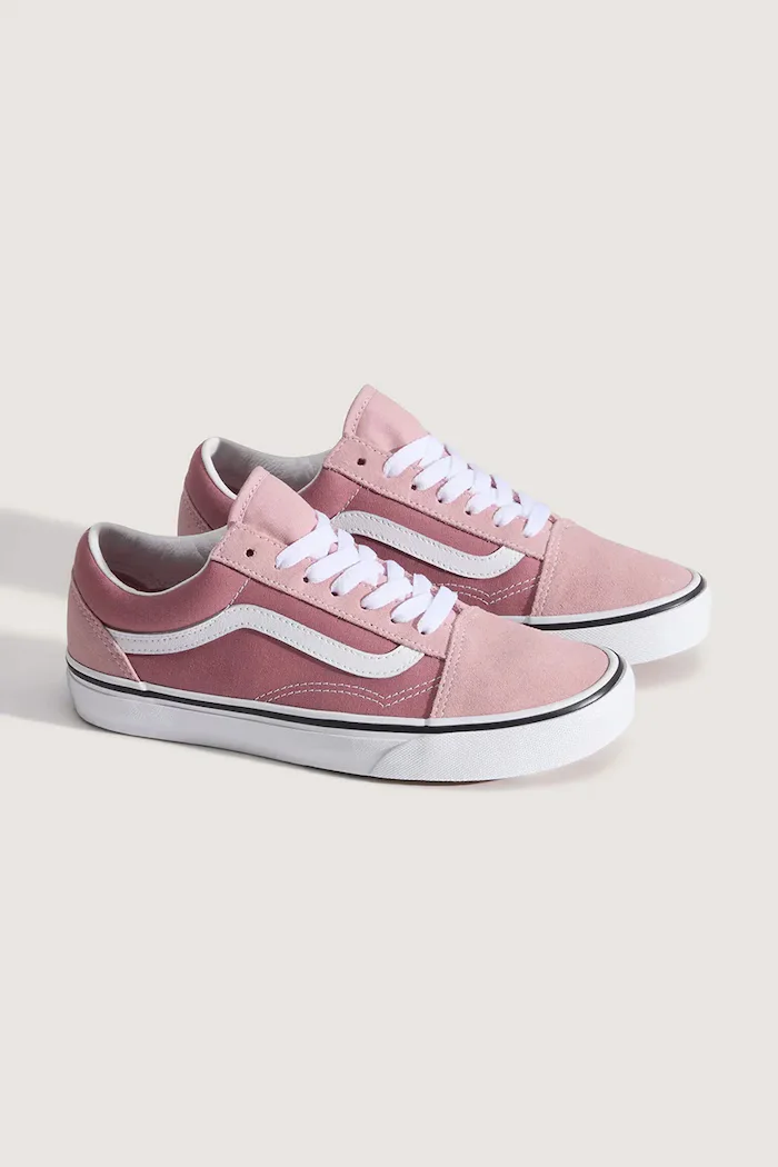 Vans Old Skool високи кецове дамски розови ниски VN000D6WFOD1