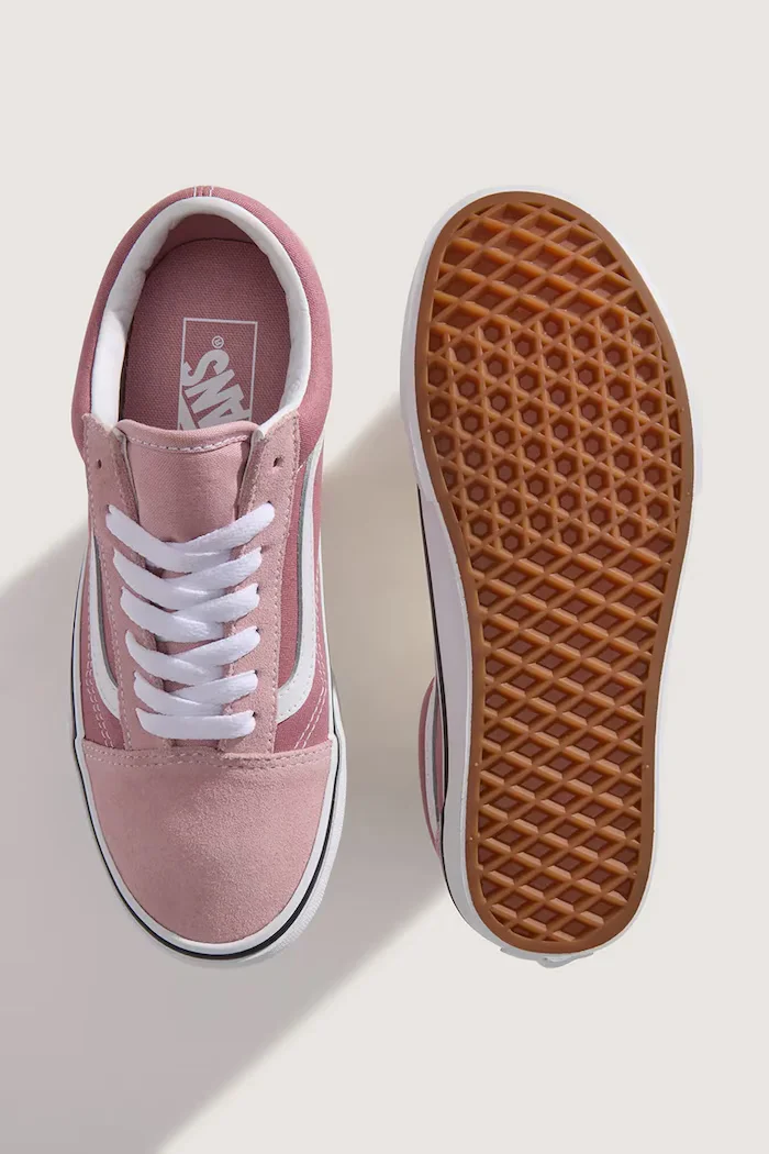 Vans Old Skool високи кецове дамски розови ниски VN000D6WFOD1