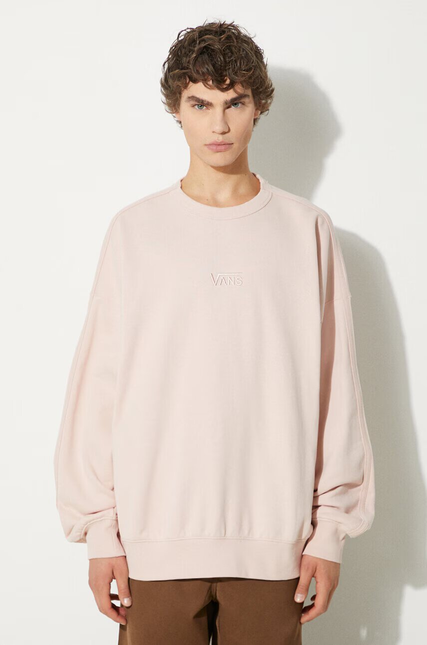 Vans Памучен суичър Premium Classics LX Crew Fleece