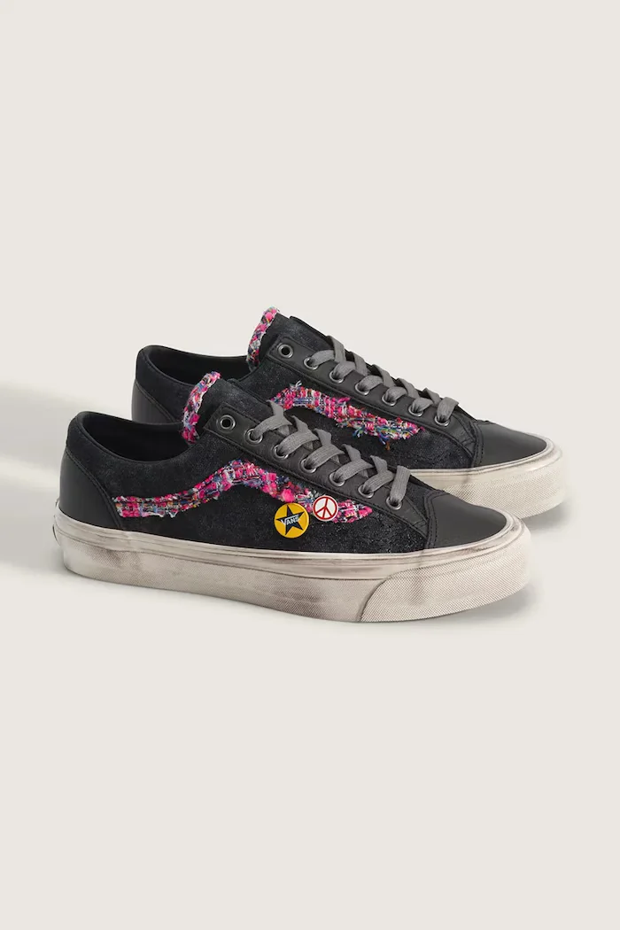 Vans Premium Old Skool 36 Souvenir ниски кецове дамски черни ниски VN000E8VEMV1