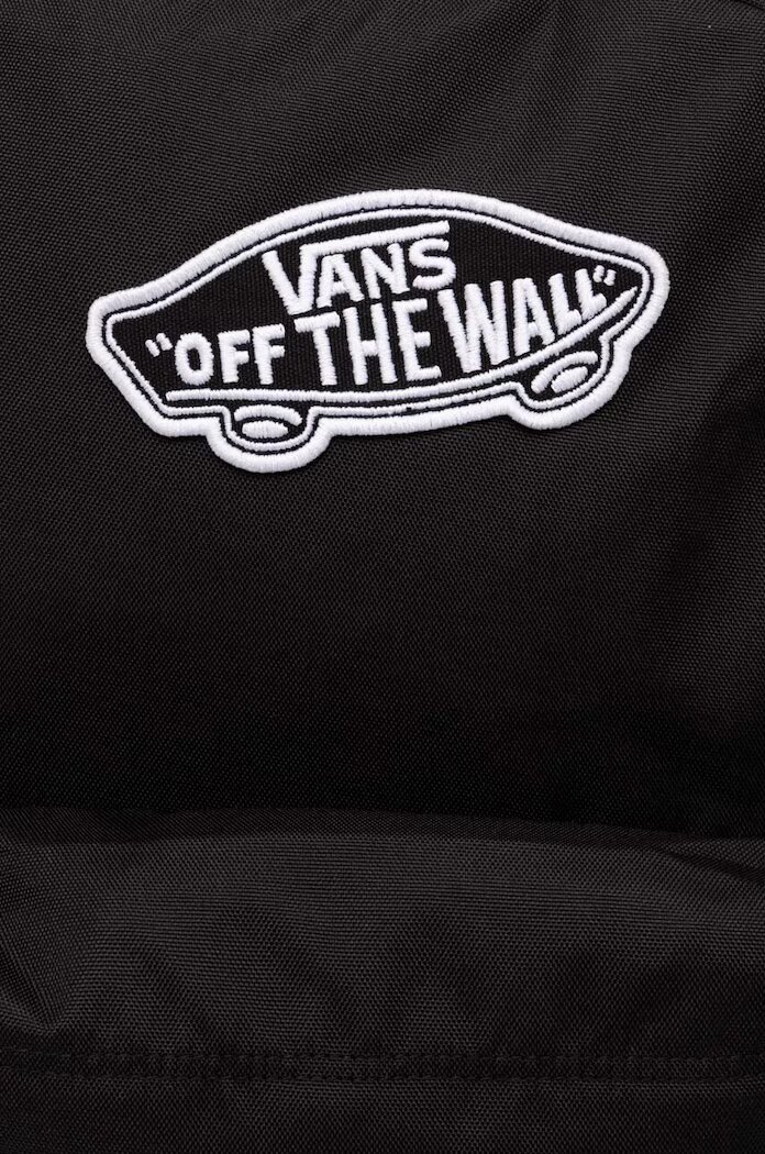 Vans Раница в черно голям размер с апликация