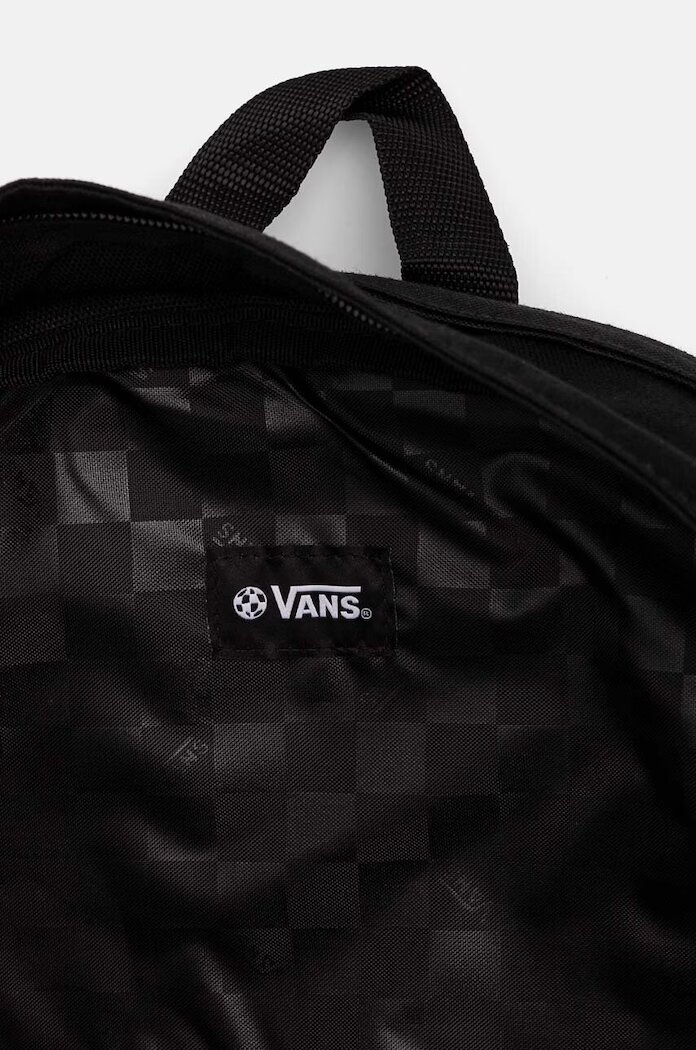 Vans Раница в черно голям размер с изчистен дизайн VN000HRHBLK1
