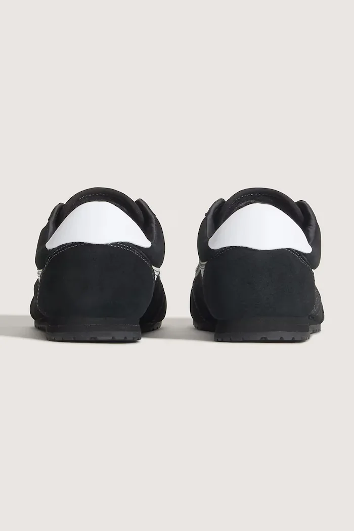 Vans Super Lowpro маратонки от велур черни VN000Z2ZBA21