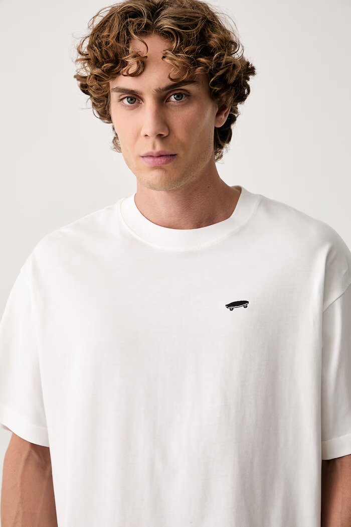 Vans тениска мъжка от памук бяла VN0010FKWHT1