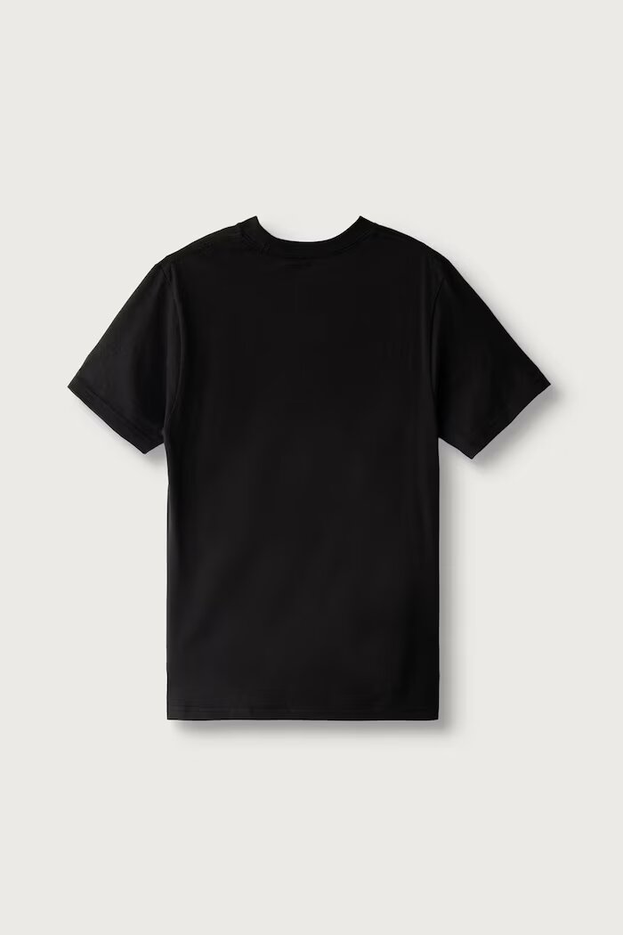Vans тениска за деца от памук Hot Dawg SS Tee черна VN001049BLK1