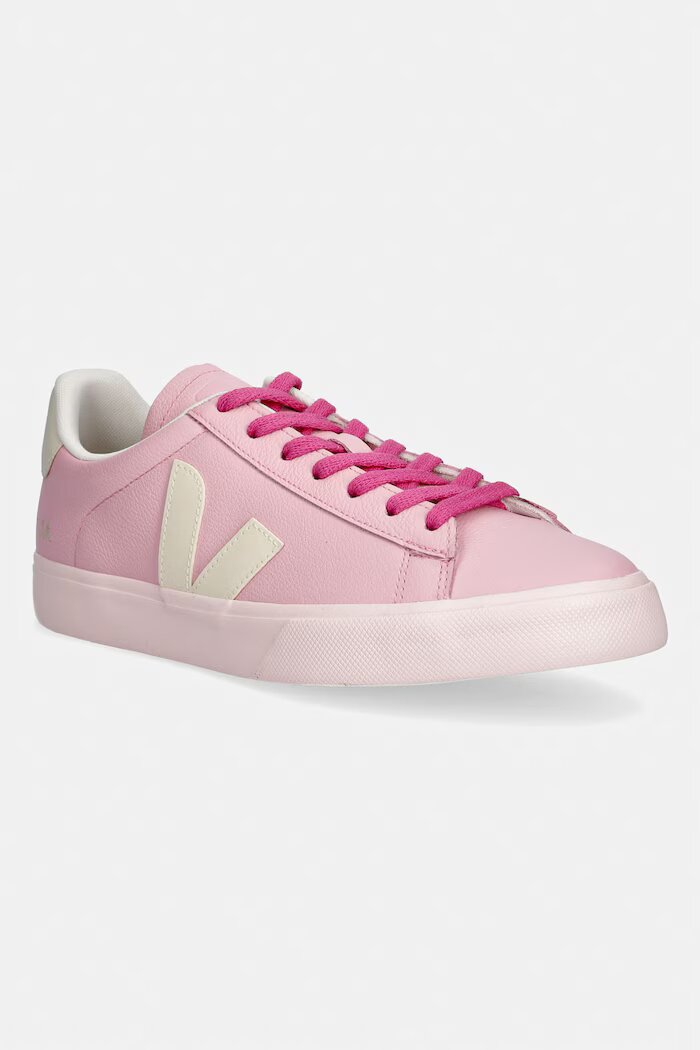 Veja Кожени маратонки CAMPO LEATHER в розово CP0521403A