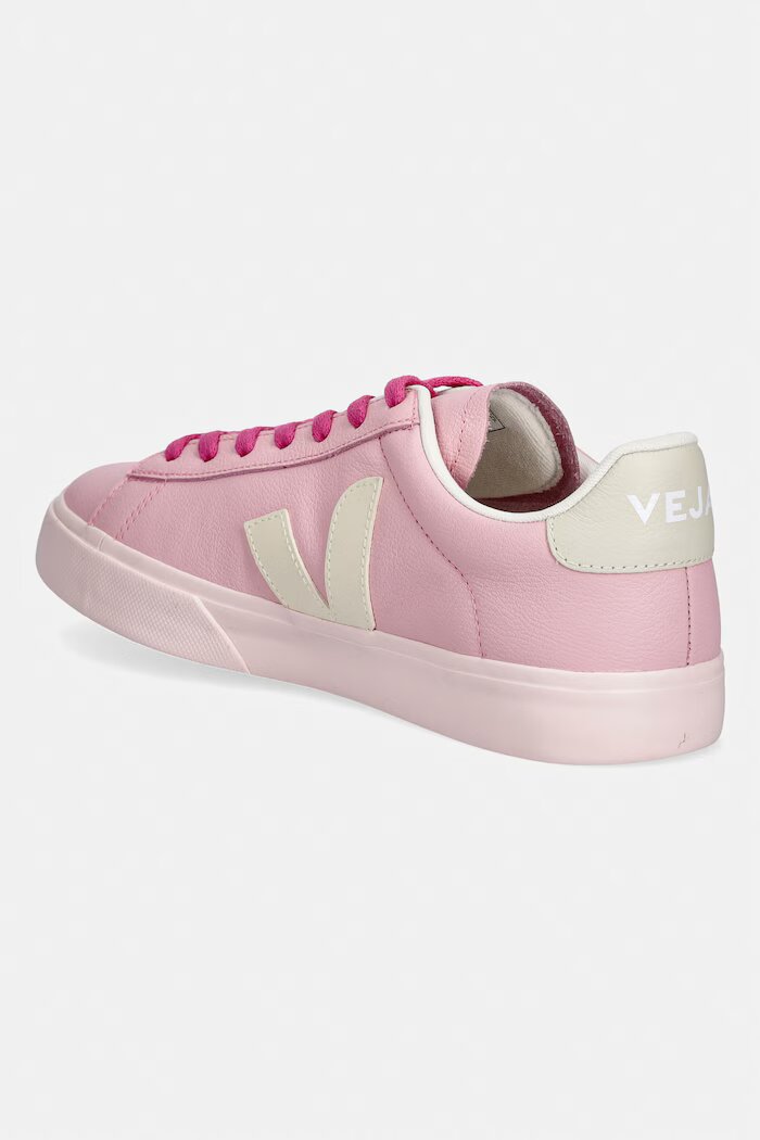 Veja Кожени маратонки CAMPO LEATHER в розово CP0521403A