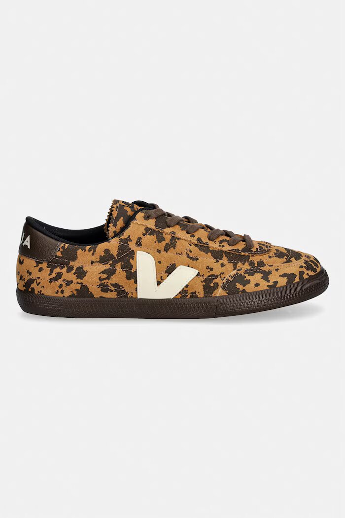Veja PANENKA SUEDE маратонки дамски от велур кафяви FU0322310A