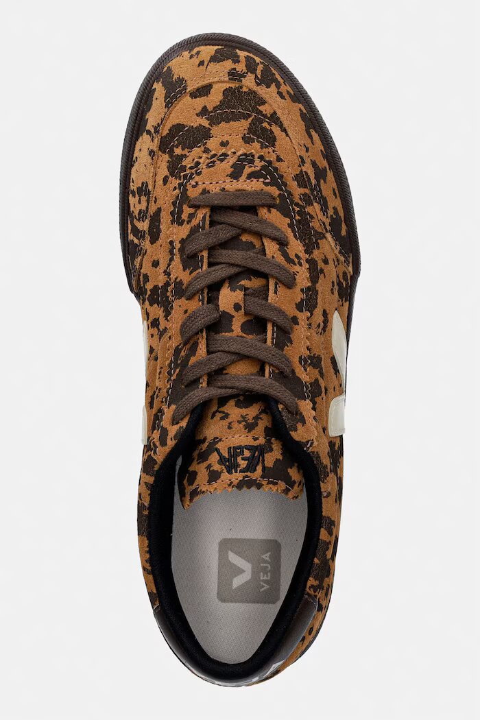 Veja PANENKA SUEDE маратонки дамски от велур кафяви FU0322310A