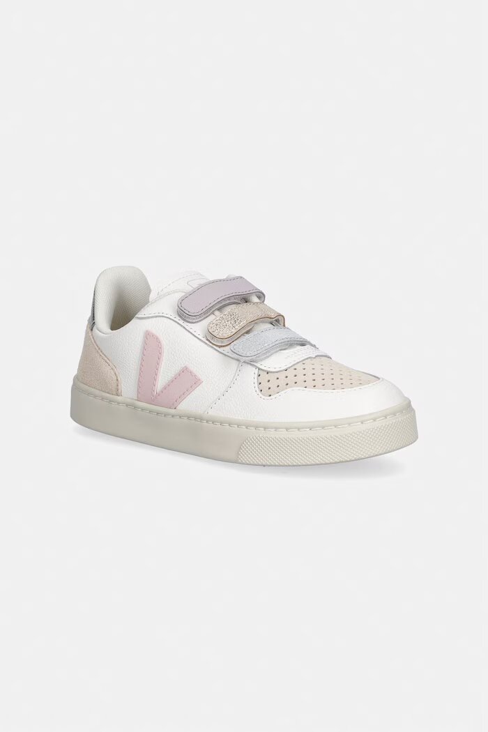 Veja Small V-10 Маратонки Детски кожени бели CV0521505