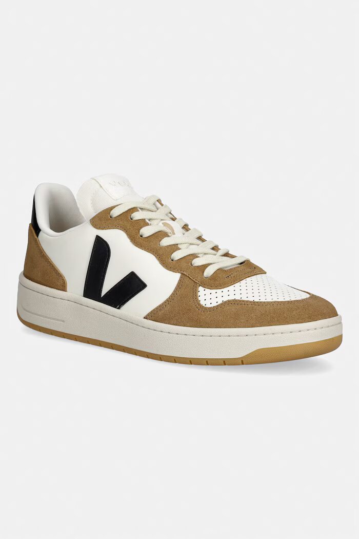Veja V-10 LEATHER маратонки мъжки кафяви VI0221444B
