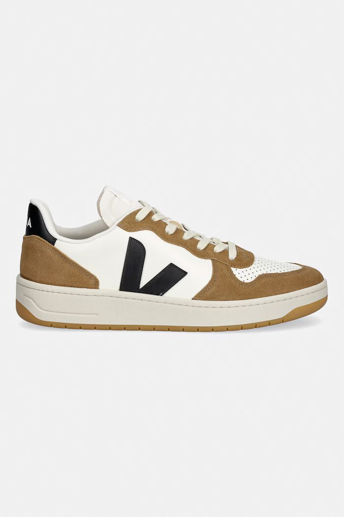 Veja V-10 LEATHER маратонки мъжки кафяви VI0221444B