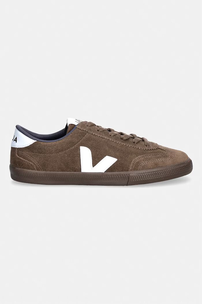Veja VOLLEY SUEDE маратонки дамски от велур кафяви VO0320888A