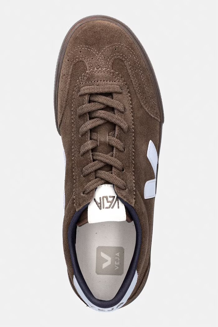 Veja VOLLEY SUEDE маратонки дамски от велур кафяви VO0320888A