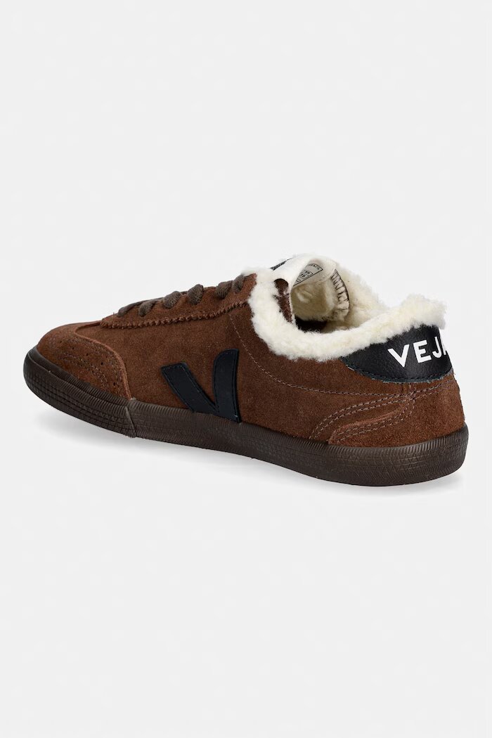 Veja VOLLEY W маратонки дамски от велур кафяви VU0321470A