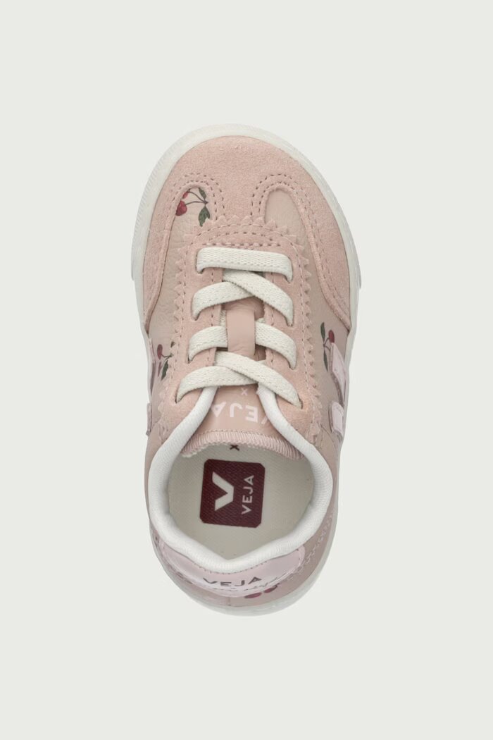 Veja X KONGES SLOJD маратонки за деца от кожа розови BV0222353