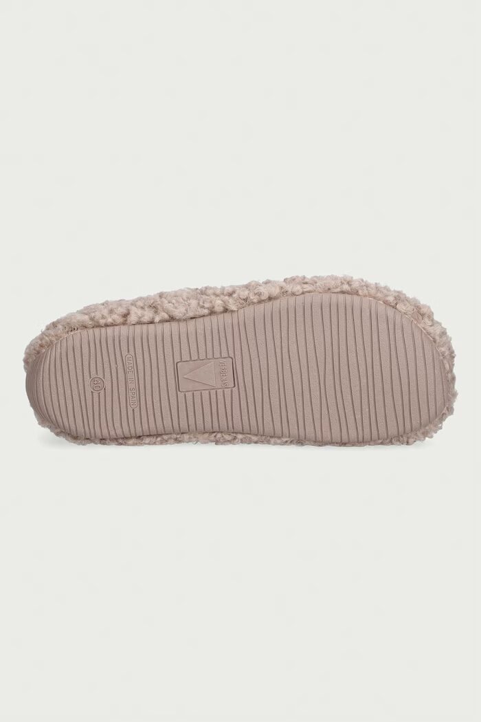 Verbenas пантофи дамски YECLA CURLY бежови 5804120660