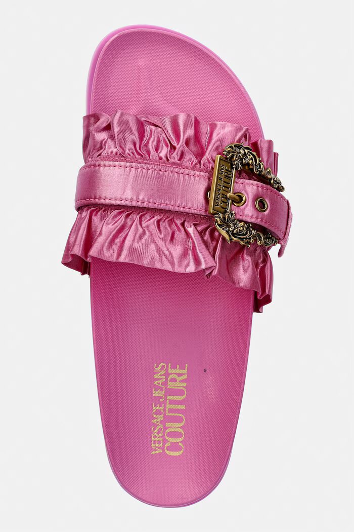 Versace Jeans Couture Чехли в розово с платформа 80VA3SM5 ZS185 499