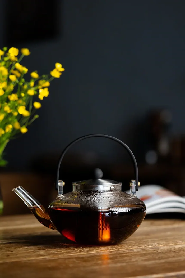 Vialli Design Цедка за чай 800 ml в сиво 1630