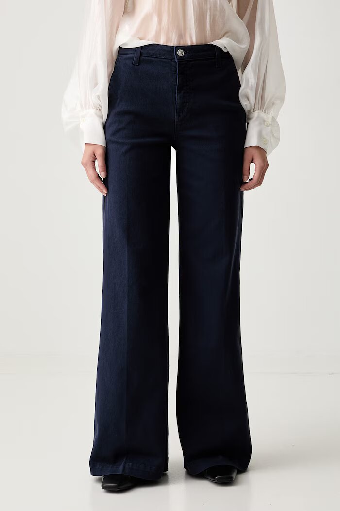 VICOLO дънки wide leg дамски тъмносини DAB5171