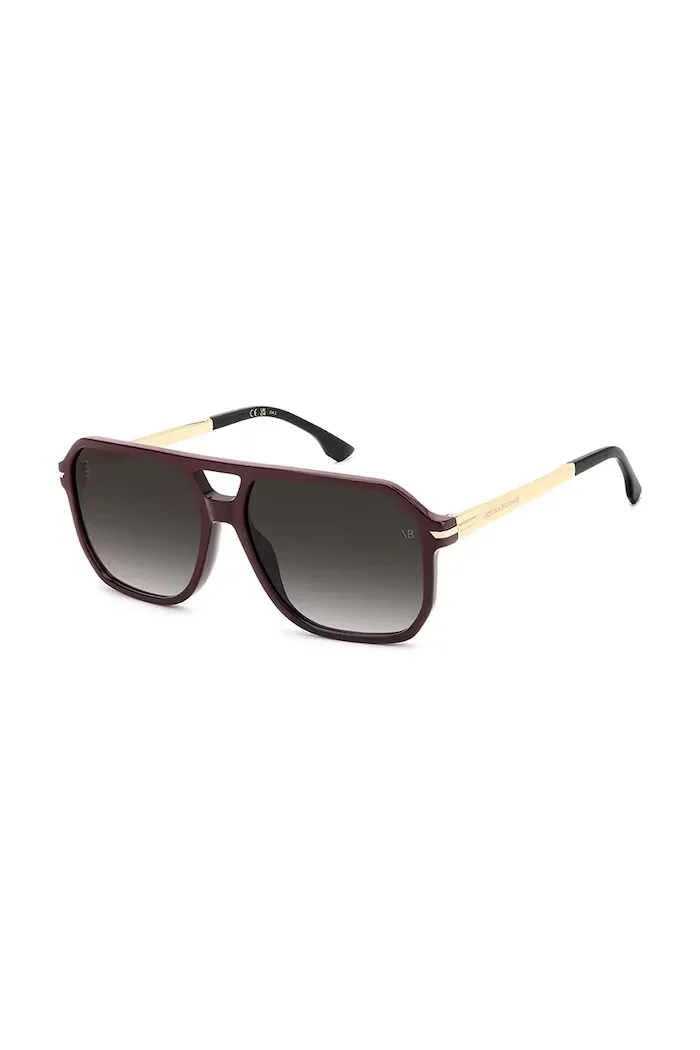 Victoria Beckham слънчеви очила дамски бордо VB 1002/S