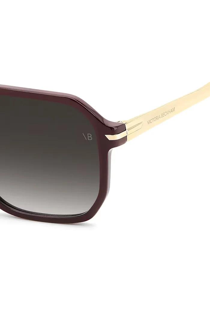 Victoria Beckham слънчеви очила дамски бордо VB 1002/S
