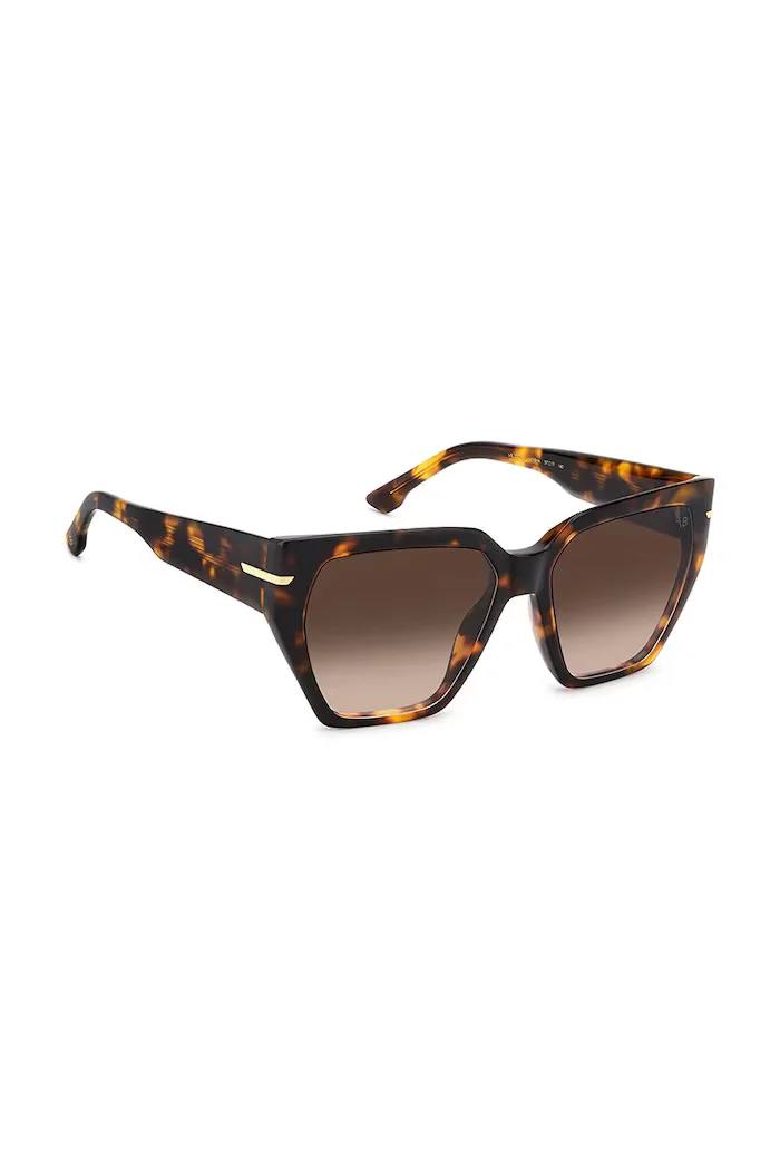 Victoria Beckham слънчеви очила дамски кафяви VB 7002/S