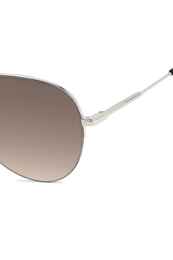 Victoria Beckham слънчеви очила дамски сребърни VB 1000/S