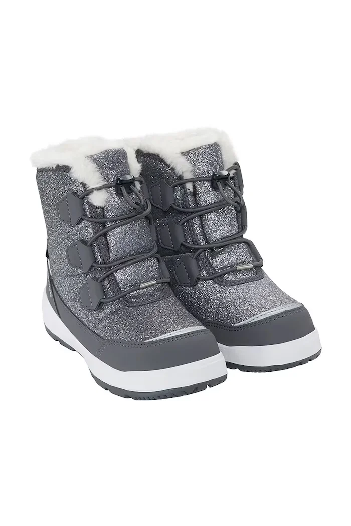 viking kids зимни обувки за деца Toasty Glitter Warm GTX Zip сиви 3.96010